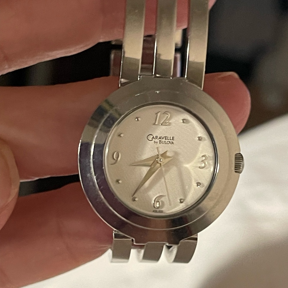 Caravelle by Bulova Ladie’s Sivler Tone Watch